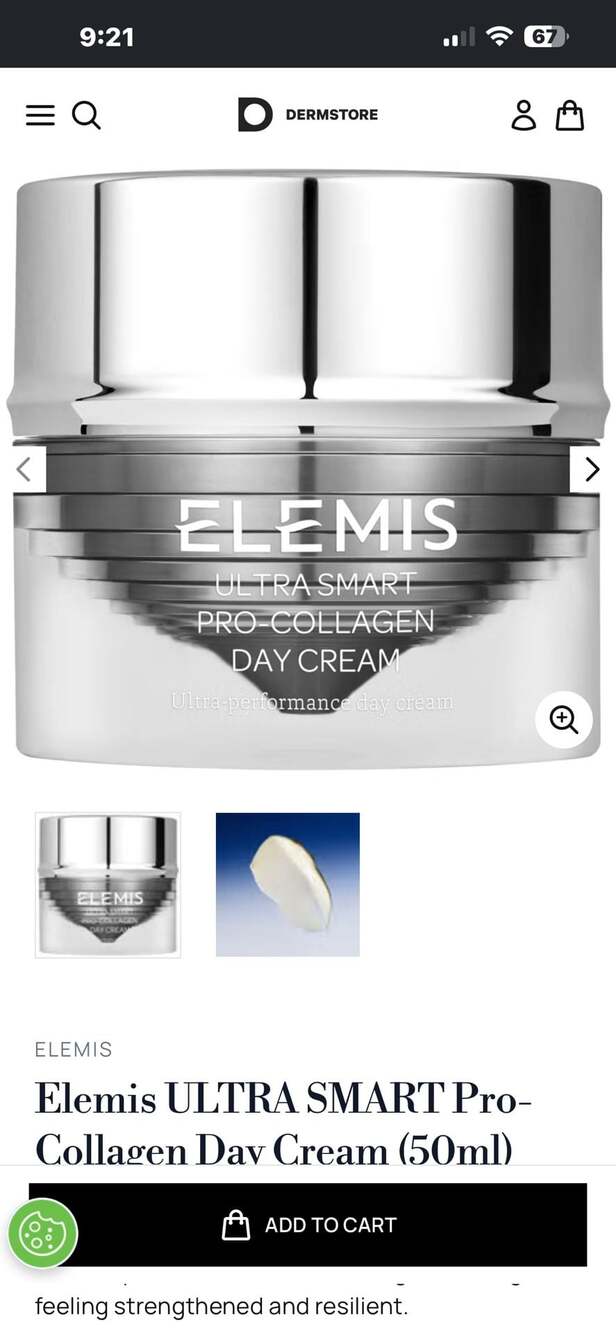 Elemis Ultra Smart Pro-Collagen Day Cream 50ml. MSRP $320! - Picture 5 of 11